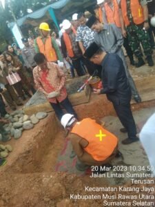 Bupati Muratara Resmikan Perusahaan  Milik Putra Daerah