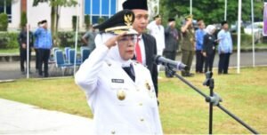 Wakil Bupati Mura Pimpin Upacara Otda