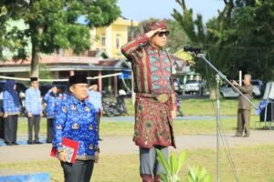 Wako Lubuklinggau Jadi Inspektur Upacara, Peringatan Hari Otonomi Daerah Lubuklinggau dan Hari Hardiknas 2023