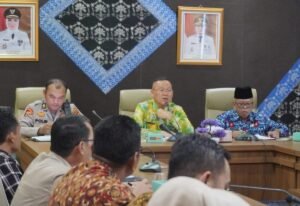 Pemda Mura dan Kodim Beserta Polres Adakan Rapat Bersama