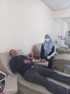 Opsnal Intel Satbrimob Polda Jambi Lakukan Donor Darah