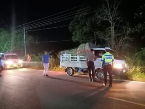 Operasi KRYD Polres Musi Rawas Utara di Jalan Lintas Sumatera