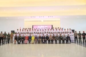 Sebanyak 75 Siswa-siswi Paskibraka Tingkat Kota Berhasil Dikukuhkan