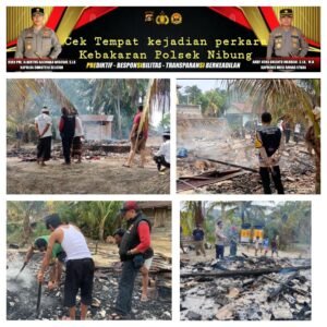 KEBAKARAN MENGHABISKAN SATU UNIT RUMAH BESERTA UANG TUNAI