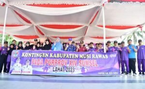 Peringati Hari Haornas Kab. Mura Gelar Senam Bersama