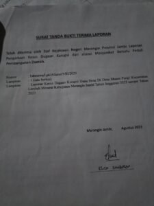 Terkait Laporan Kades Muaro Pangi Kami Awak Media Mendatangi Kejaksaan Negeri Merangin