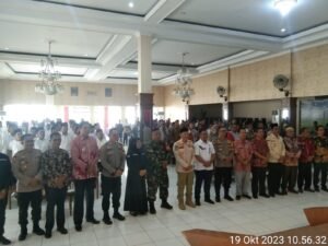 Deklarasi Damai Calon Kepala Desa Dari 25 Desa.