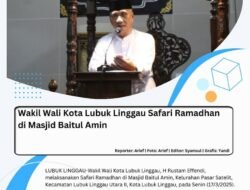 Wakil Wali Kota Lubuk Linggau Safari Ramadhan di Masjid Baitul Amin