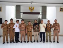 Bupati Muratara Terima Laporan Progress Pembangunan GI Simpang Kabu dari MUPP Proyek Sumsel II