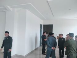 Devi Arianto Beserta Anggota Tinjau Pembangunan Kantor DPRD Muratara Yang Hampir Selesai