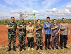 Batalyon, Bersama Pangdam ll/Sriwijaya.Tinjjau pembangunan Daerah.