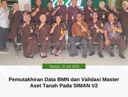 Kejaksaan Negeri Musi Rawas Ikuti Pemutakhiran Data BMN di KPKNL Lahat