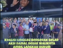 Koalisi Linggau Bergerak Gelar Aksi Damai, Desak Walikota Ambil Langkah Hukum Terhadap Developer Nakal