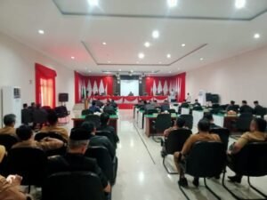 Ketua DPRD Sampaikan Penjelasan Raperda RPJM Kabupaten Muratara tahun 2025-2029.