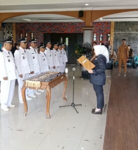 Bupati Musi Rawas, Hj Ratna Machmud Lantik 13 Kepala Desa dalam Wilayah Kabupaten Mura