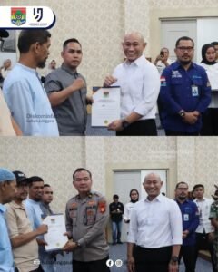 Walikota Lubuklinggau Serahkan SKRD Sewa Kios Pasar Inpres, Tegaskan Komitmen Berantas Pungli dan Sejahterakan Pedagang