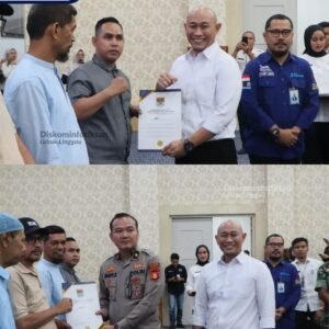 Walikota Lubuklinggau Serahkan SKRD Sewa Kios Pasar Inpres, Tegaskan Komitmen Berantas Pungli dan Sejahterakan Pedagang