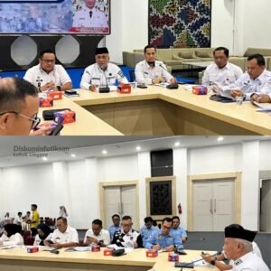 Wakil Wali Kota Pimpin Rapat Persiapan Keberangkatan Atlet PORPROV XV Kontingen Kota Lubuk Linggau