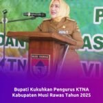 Bupati Musi Rawas Hj Ratna Machmud: Menghadiri Pengukuhan Pengurus KTNA Kabupaten Musi Rawas Priode 2025-2030