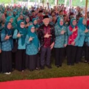 Kunker Pembinaan dan Penilaian Lomba 10 Program Pokok PKK, Tingkat Propinsi Sum-Sel. 