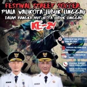 Jamin Kelancaran dan Sportivitas, Technical Meeting Festival Street Soccer Piala Wali Kota Lubuklinggau Libatkan Ratusan Pelajar
