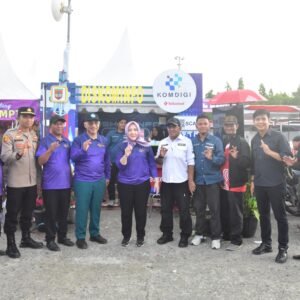 H. Ratna Machmud Pimpin Pembukaan Pekan Raya Musi Rawas Mantab Berkelajutan