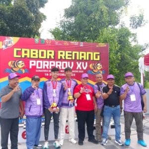 Jelang Pembukaan PORPROV XV Muba 2025, Atlit Renang Musi Rawas Raih 2 Medali Emas, 4 Perak