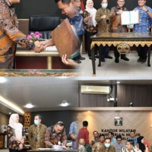 Pemkot Lubuk Linggau Bahas Harmonisasi Lima Raperwal di Kemenkum Sumsel