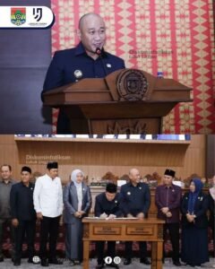 Rapat Paripurna DPRD Wali Kota Lubuk Linggau Sampaikan Penjelasan LKPJ Tahun 2024