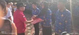 Berjumlah 2.571 Tenaga Kerja Sukarela (TKS) Resmi di Lantik