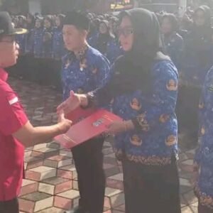 Berjumlah 2.571 Tenaga Kerja Sukarela (TKS) Resmi di Lantik