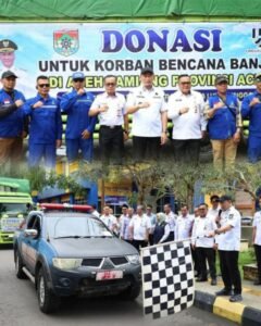 Wali Kota Lubuk Linggau Lepas Bantuan Kemanusiaan untuk Korban Banjir Aceh Tamiang