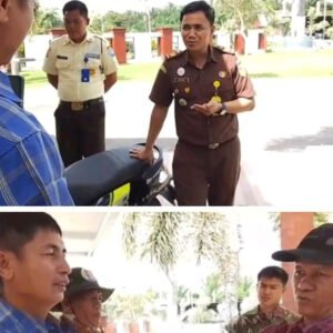 Oknum Kejaksaan Negeri Kaur Halangi Liputan Proyek Hibah, Ada Apa?