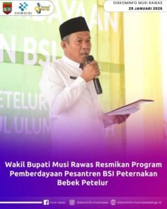 ​H. Suprayitno Hadiri Tasyakuran Program Pemberdayaan Pesantren BSI di Desa E Wonokerto