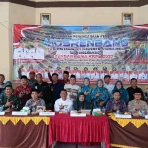 Musrenbang Kecamatan Karang jaya Menyelaras usulan Prioritas 14 Desa