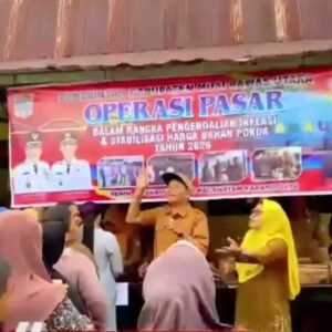 Menjelang Ramadhan Pemkab Muratara Gelar Operasi Pasar Murah.