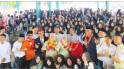 Kunjungan reses tujuh anggota DPRD Propinsi Sumatera Selatan di SMA Negeri Rupit