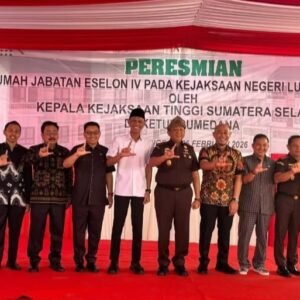 Ketua DPRD Muratara Hadiri Peresmian Rumah Jabatan Kejari lubukLinggau