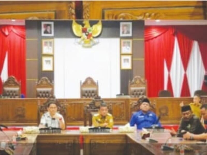 Ketua dan Anggota DPRD Muratara Menghadiri Coffe Morning Bersama Pemkab Musi Rawas Utara