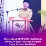 Musrenbag di Buka Langsung Oleh Wakil Bupati  H. Suprayitno, Tekankan Prioritas Tepat Sasaran