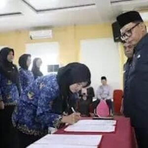 Sekda Muratara Lantik CPNS Formasi Umum dan Lulusan IPDN, STTD Tahun 2024
