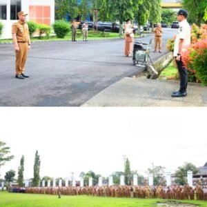 Apel Gabungan dan Halal Bihalal, Wali Kota Lubuk Linggau Tekankan Integritas dan Peningkatan Kinerja ASN