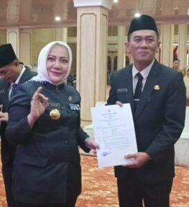 Bupati Hj Ratna Machmud Lantik Pejabat Eselon 2 Febrian Saputra, S.E., M.M: Jabat Kadis Diskominfo Musi Rawas