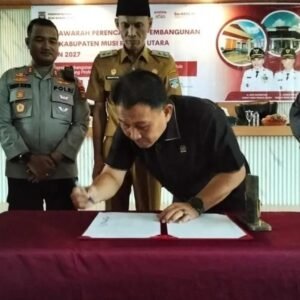 Musrenbang RKPD 2027 Ketua DPRD Musi Rawas Utara Prioritaskan pembangunan Pada Masyarakat