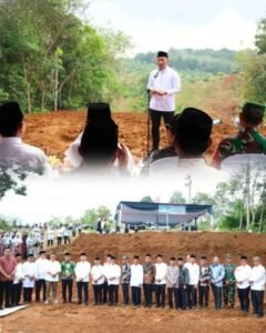 Wali Kota Lubuk Linggau Letakkan Batu Pertama Masjid Amalul Ummah dan Boarding School MAN 1