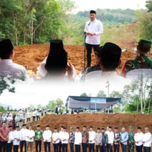 Wali Kota Lubuk Linggau Letakkan Batu Pertama Masjid Amalul Ummah dan Boarding School MAN 1