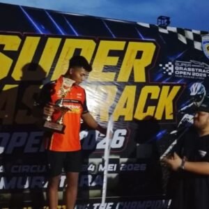 Perjalanan Karier Pembalap Internasional M Zidan Keluar Juara Umum Motocross Grasstrack Open 2026 Muratara,