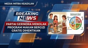 Partai GerindraTolak Penghentian Program Makan Bergizi Gratis
