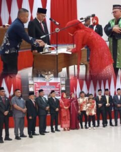 DPRD Muratara Gelar Paripurna PAW, Tuti Ismalia Resmi Gantikan Irwnsyah dari Fraksi PDIP Perjuangan