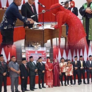 DPRD Muratara Gelar Paripurna PAW, Tuti Ismalia Resmi Gantikan Irwnsyah dari Fraksi PDIP Perjuangan